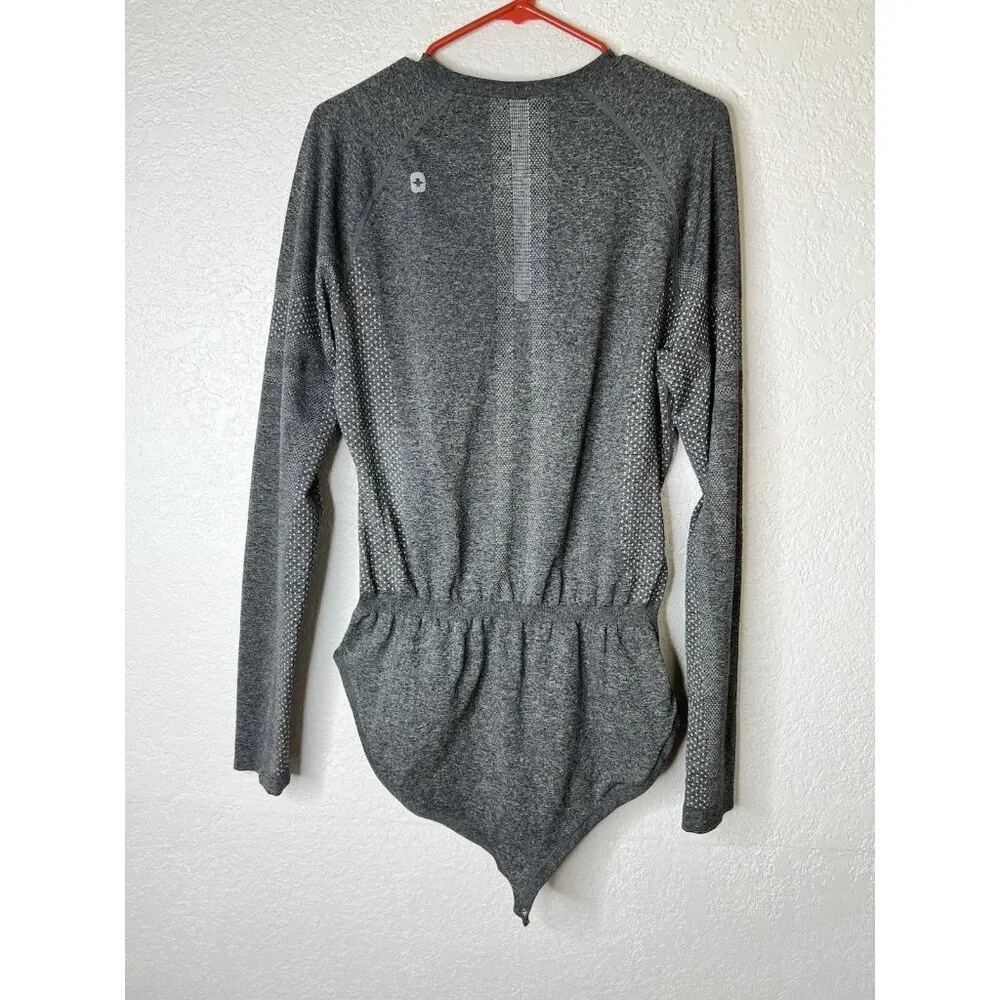 FIGS Seamless Performance Bodysuit Underscrub Long Sleeve Size 2XL Stretch 1A - Picture 5 of 7